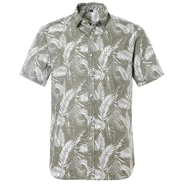 3D Floral Print Aloha Shirt for Men, Casual Beachwear