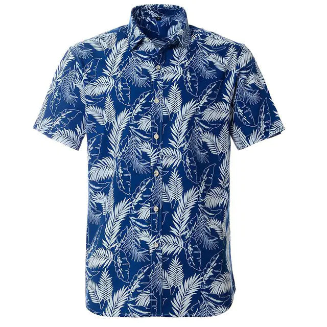 3D Floral Print Aloha Shirt for Men, Casual Beachwear